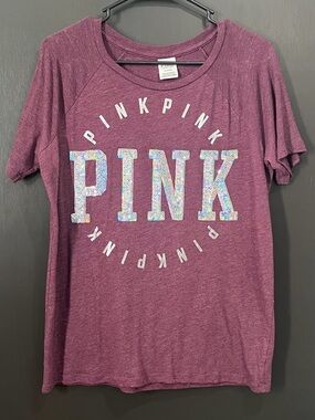 Victoria's Secret PINK Sequin Tee